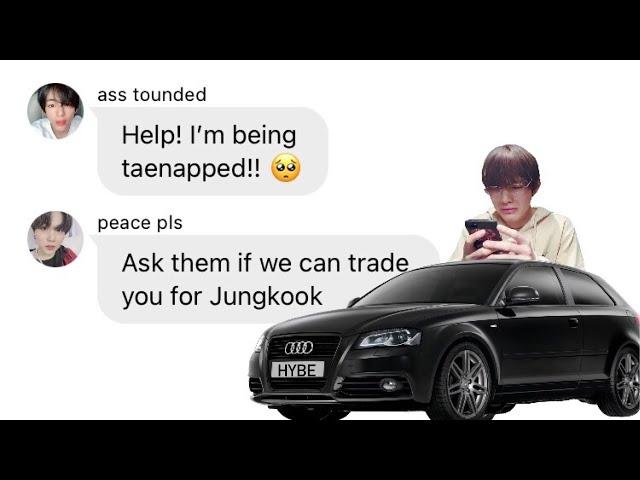 BTS TEXTS ► the one who got kiDnApPed