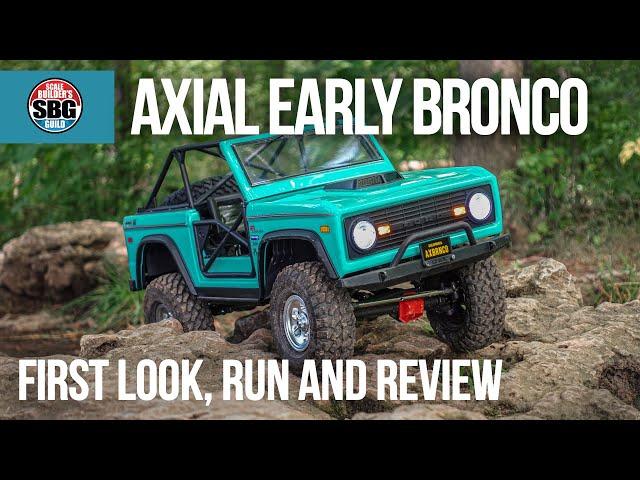 Axial SCX10III Early Bronco NOT ANOTHER BRONCO!!