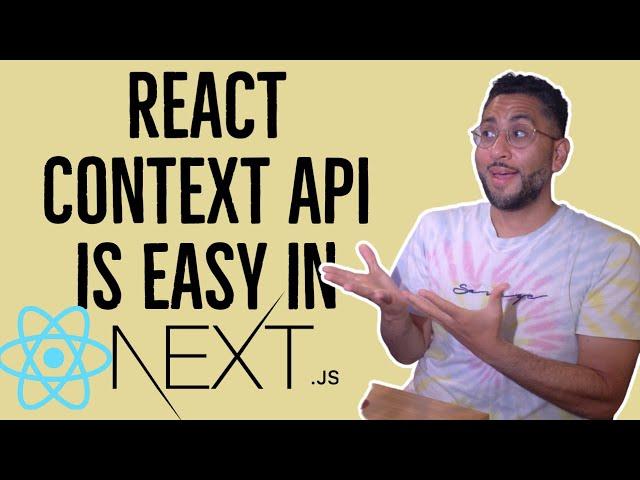 How to use Context API in React/NextJS