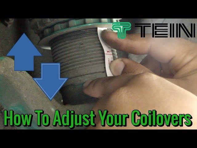 HOW TO ADJUST RIDE HEIGHT ON YOUR COILOVERS