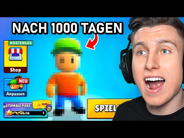 NACH 1000 Tagen STUMBLE GUYS spielen!  (das passiert..)