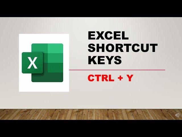 Microsoft Excel Shortcut Keys In 1 Minute | Ctrl+Y