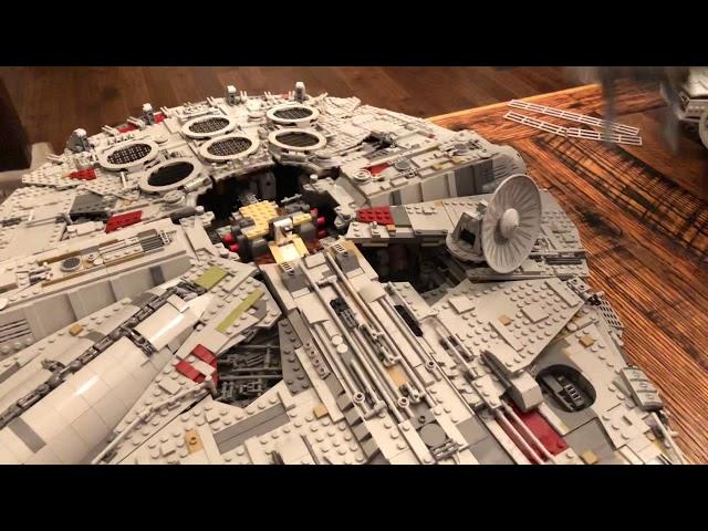 LEGO Millennium Falcon 75192 vs. Lepin Millennium Falcon