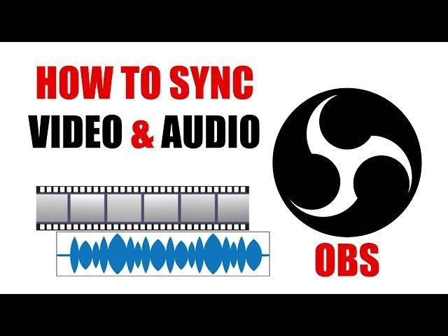 Sync Video & Audio for Livestreaming (How to Fix Audio Delay in OBS Tutorial)