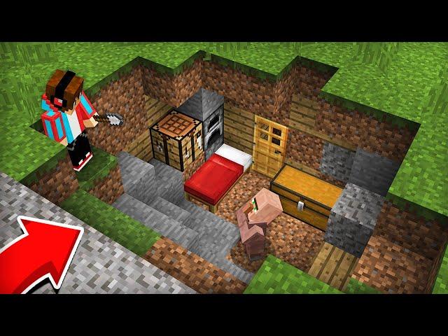 Я КОПАЛ ЯМУ И НАШЁЛ ДОМ ПРОПАВШЕГО ЖИТЕЛЯ В МАЙНКРАФТ | Компот Minecraft