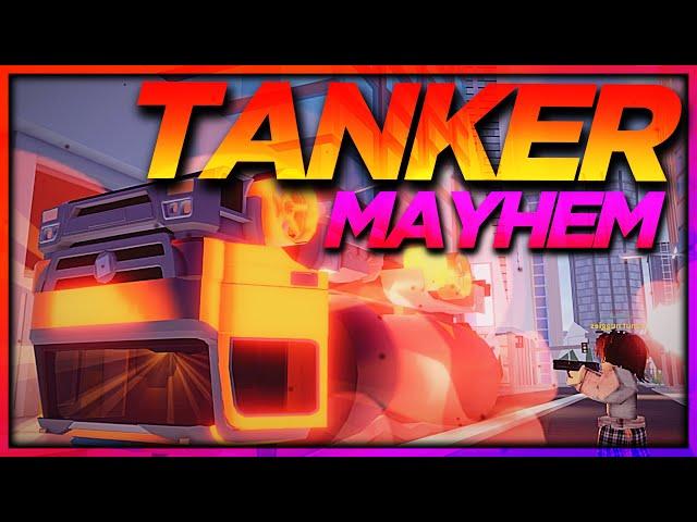 TROLLING with the OIL TANKER! (Roblox Jailbreak)