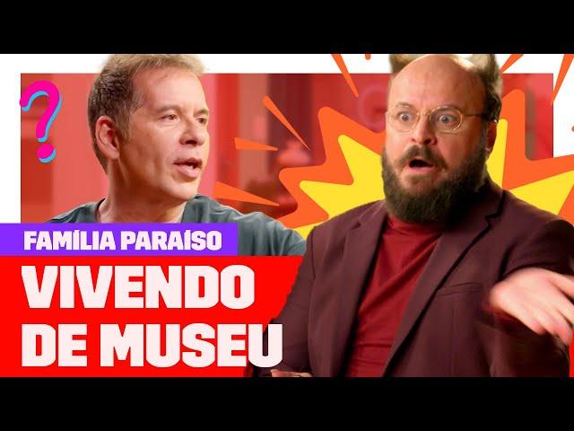 NINGUÉM PEDIU, mas o Machadinho quer montar um museu pra mamãe! | Família Paraíso | Humor Multishow