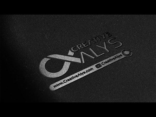 Create Embossed Style Logo Using PSD Mockup in Photoshop | Tutorial