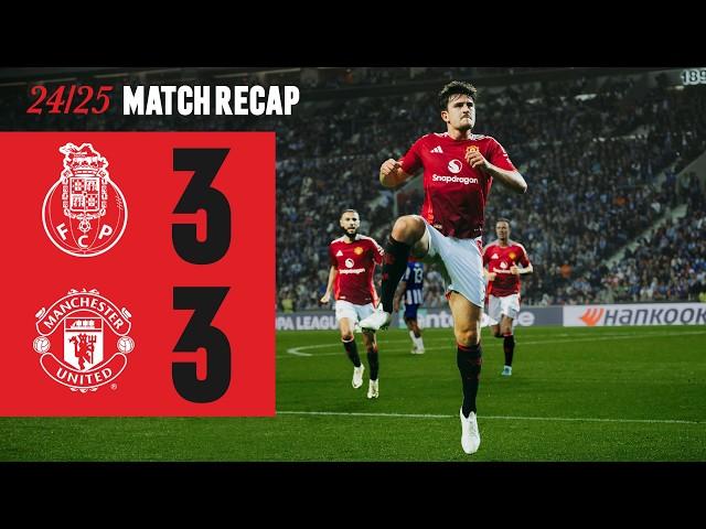 A Point In Porto | FC Porto 3-3 Man Utd