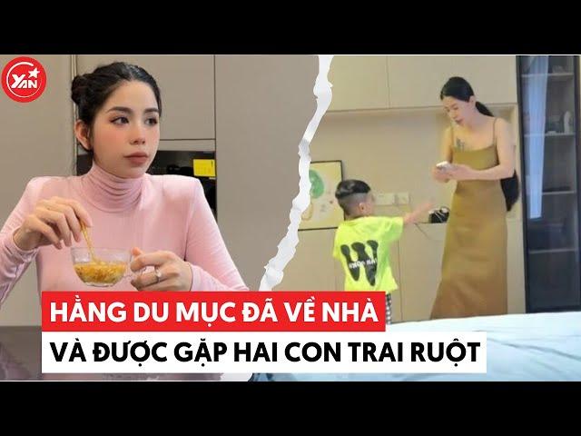 Hằng Du Mục đã chính thức hội ngộ hai con trai ruột, Tử Dương mừng rỡ gặp lại mẹ