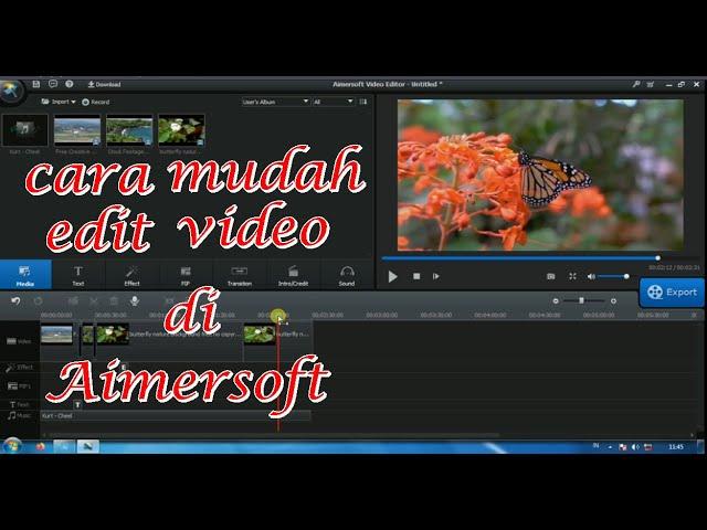 aimersoft  video editor tutorial