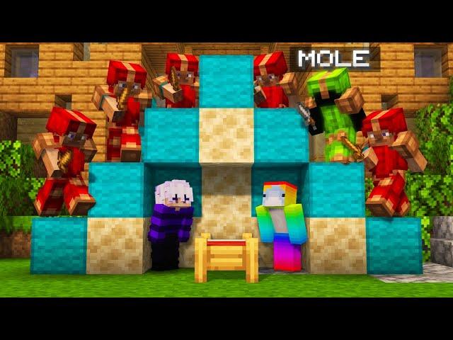 Bedwars Manhunt But Theres a Mole