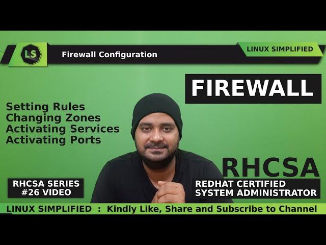 RHCSA | Firewall configuration using firewall-cmd in Redhat Linux | Tamil