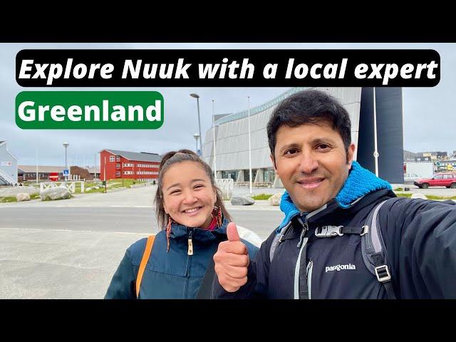 Exploring Nuuk, Greenland with a Local Guide - (Nuuk Walking Tour) - Travel vlog