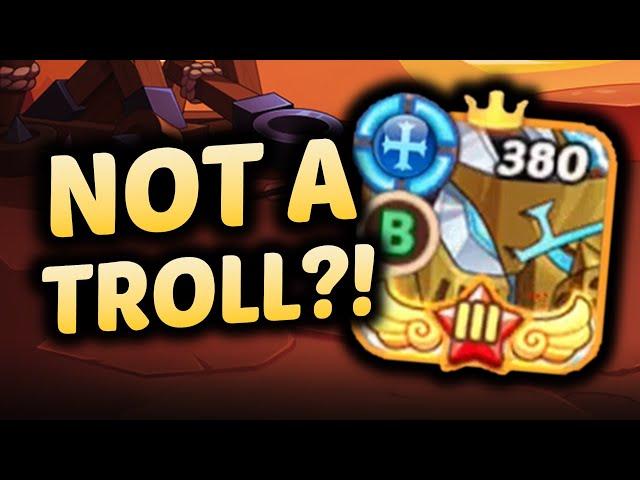 This NOOB is actually an IDLE HEROES GENIUS