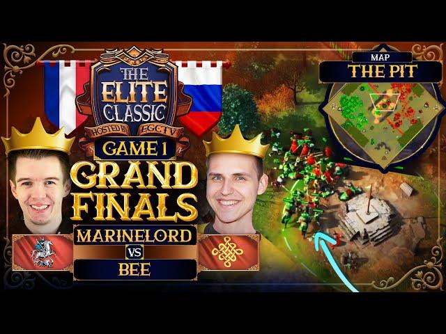 The Elite Classic: MarineLorD vs 3D!Bee, Grand Finals Bo9 | Age Of Empires 4