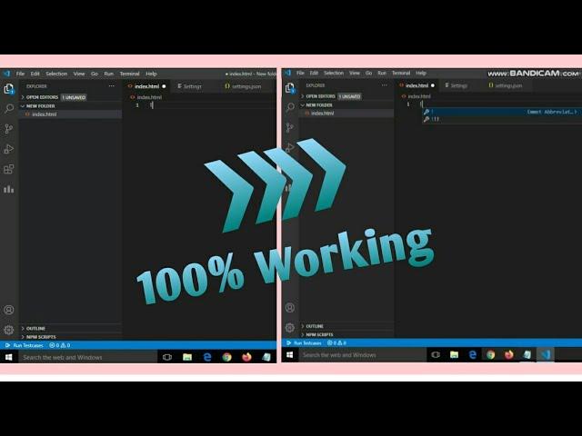 Visual Studio Emmet not working || Emmet issue fixed 100%