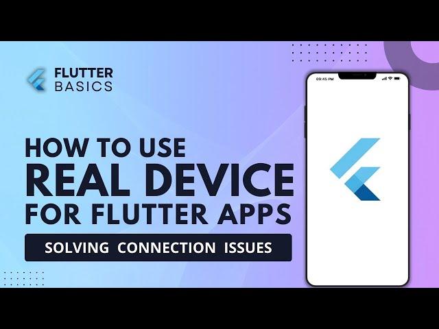 How to run Flutter app on real device - Solving VS Code no device problem