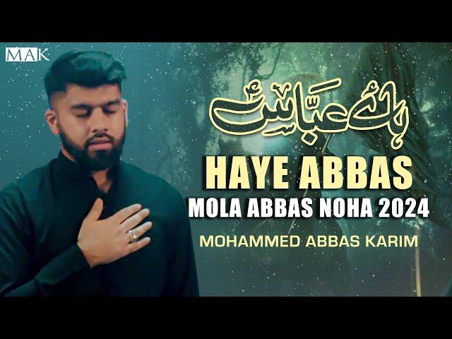 Nohay 2024 | HAYE ABBAS | Mola Abbas Noha 2024 | Mohammed Abbas Karim | Muharram Nohay 2024/1446