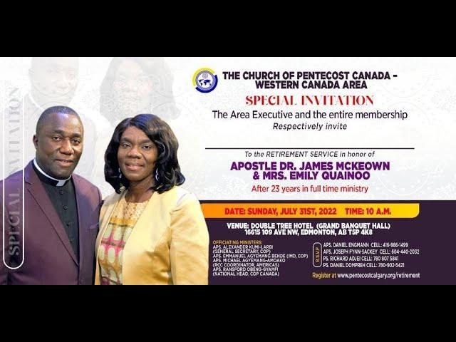 A Documentary of Apostle Dr. James McKeown & Mrs. Emily Quainoo's Ministry