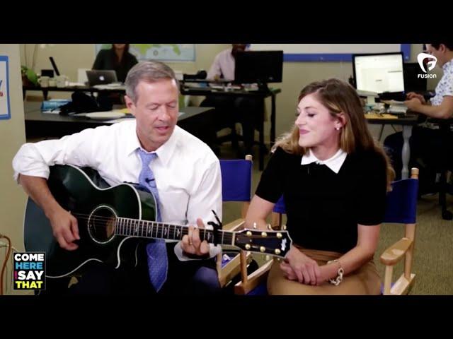 Martin O'Malley plays 'Scare Away the Dark'