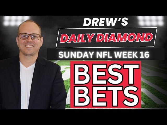 NFL Week 16 Predictions and Picks | Drew's Daily Diamond | Weekly NFL Picks | 12/22/24