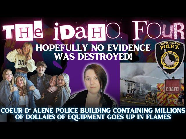 Coeur d'Alene Police Building & IT Department GOES UP IN FLAMES | MILLIONS OF DOLLARS LOST!! #fire