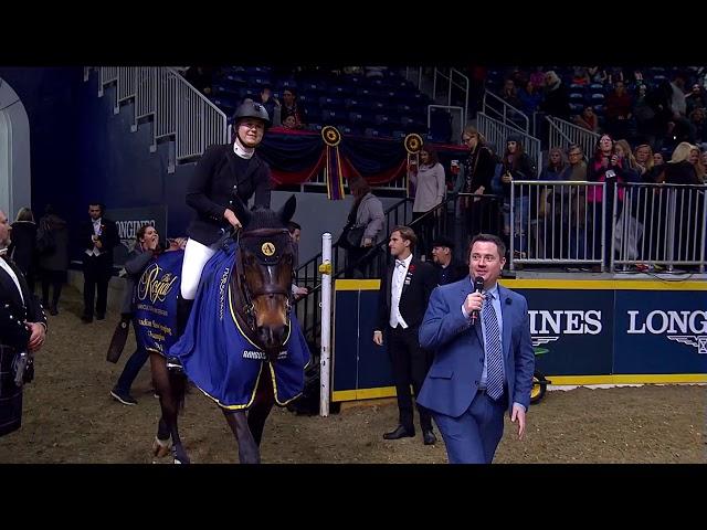 Nicole Walker Wins the 2018 Canadian Show Jumping Championship Round Two