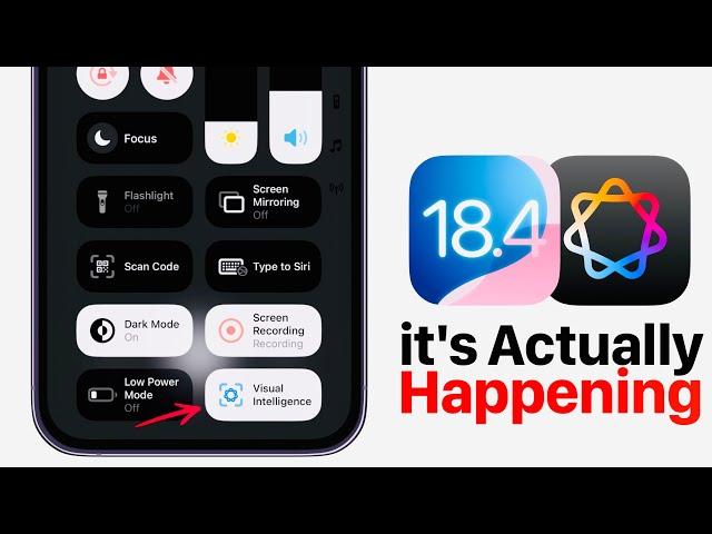 iOS 18.4 - it’s ACTUALLY Happening!