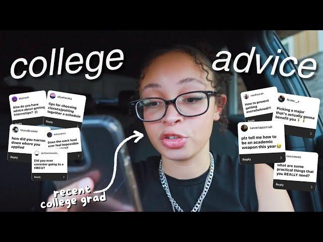 what i wish i knew before going to college *as a recent college graduate* | college advice