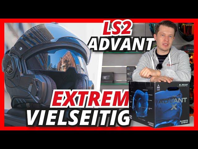 Extrem vielseitiger Modularhelm - LS2 Advant [Unboxing & Produktvorstellung] | Helmexpress.com