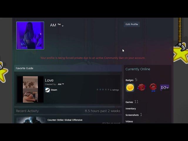 My Steam account was banned