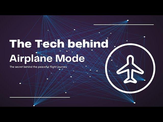 Working of Airplane Mode| The Hidden Tech Behind Flight Mode!