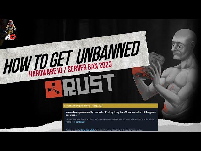 How to get HWID UNBANNED Rust 2023 - 100% Working (Server Bans/IP Ban)