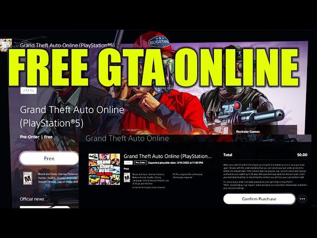 How To Claim GTA Online Standalone Free For PS5 And Xbox Series X S