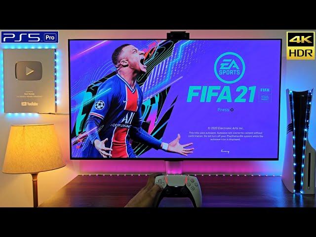 FIFA 21 on PS5 PRO