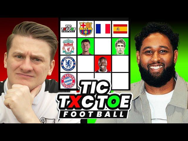 FOOTBALL TIC TAC TOE Vs @starplayerOfficial