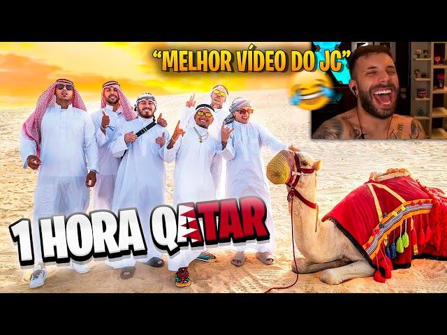 TASPIO REAGE a 1 HORA DE VLOG NO QATAR DO JC - PAÍS DA COPA DO MUNDO