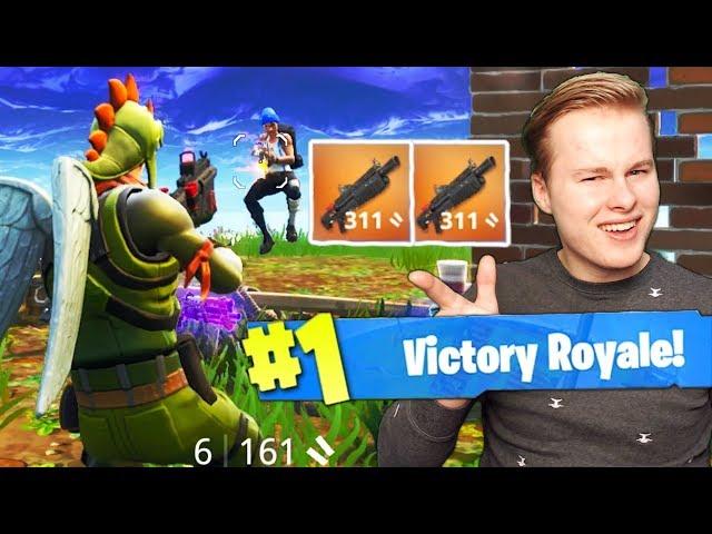 DE DOUBLE PUMP SHOTGUN TACTIEK IS TERUG!! - Fortnite Battle Royale (Nederlands)