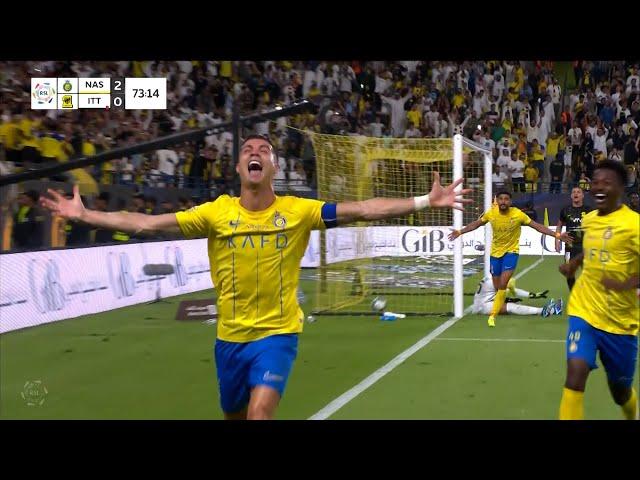 Cristiano Ronaldo Tonight GOAL-SCORING RECORD with Al Nassr vs Al Ittihad | 1080i HD