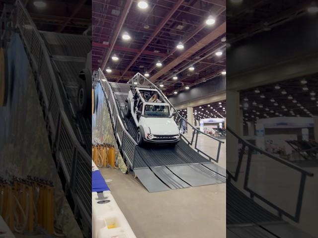 Ford Bronco Off Roading At The DAIS! #car #ford #bronco #offroad #autoshow