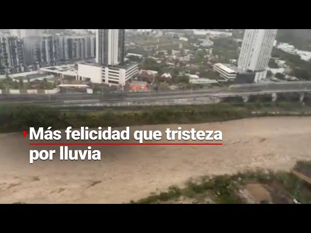 ¡No llovía hace 10 años! | Tormenta pone felices a los habitantes de Tamaulipas tras sequía