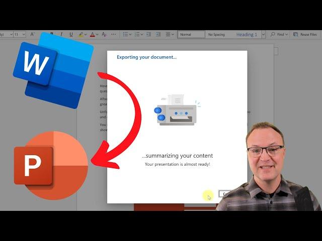 How to Turn your Microsoft Word into a PowerPoint in Seconds