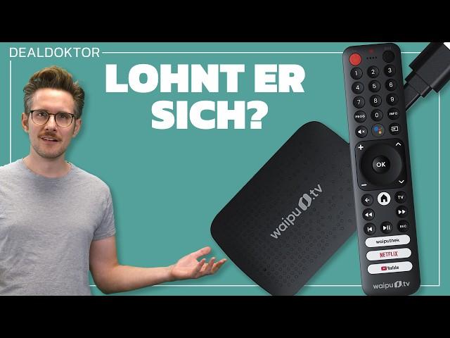 Waipu.tv 4K Stick im Test  Brandneue Fire TV Konkurrenz