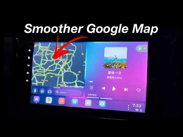 Vivid Car Launcher Update : Smoother Google Map Integration