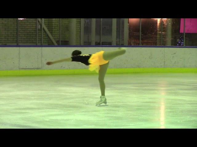 Kaunas Ice Christmas Cup 2018  Junior Ladies  КП 3 Camillia KOKKO FIN