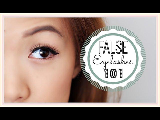 FALSE EYELASHES 101 | ilikeweylie