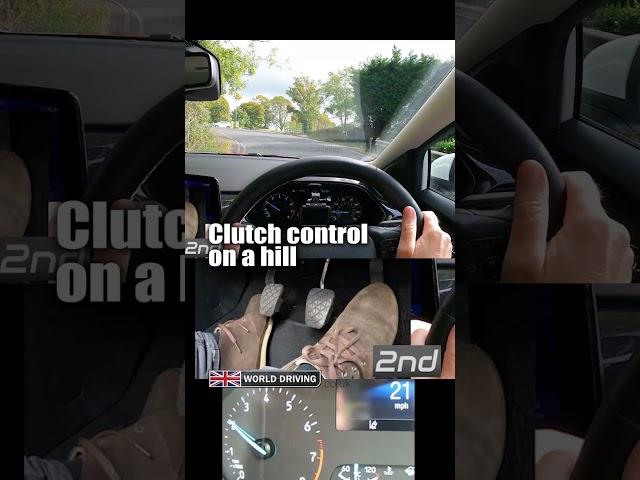 Clutch Control on a Hill - Junction  #clutchcontrol