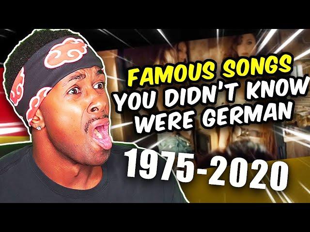 FAMOUS SONGS I NEVER KNEW WERE FROM GERMAN ARTISTS  (I'M MIND BLOWN RN)