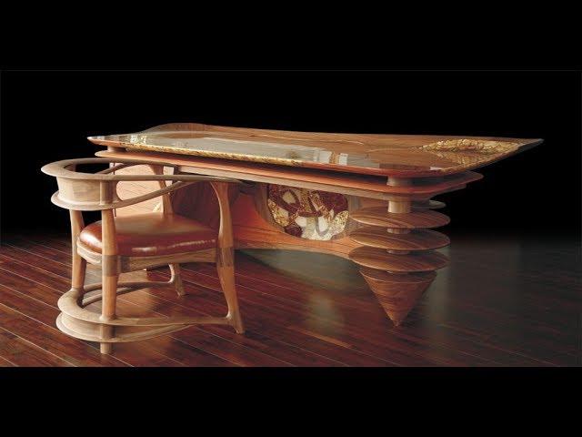 Unusual wooden tables!